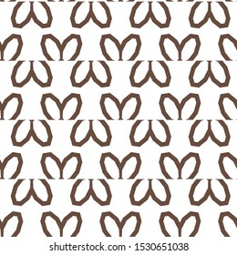 Geometric ornamental vector pattern. Seamless design texture.