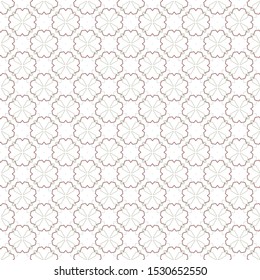 Geometric ornamental vector pattern. Seamless design texture.