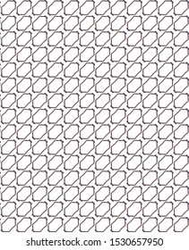 Geometric ornamental vector pattern. Seamless design texture.
