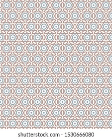 Geometric ornamental vector pattern. Seamless design texture.