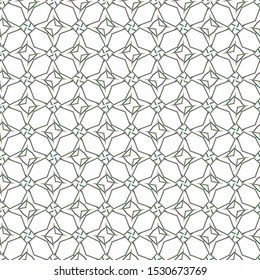 Geometric ornamental vector pattern. Seamless design texture.