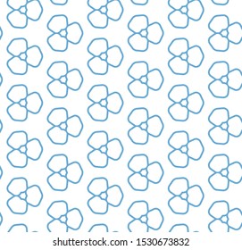 Geometric ornamental vector pattern. Seamless design texture.