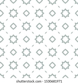 Geometric ornamental vector pattern. Seamless design texture.