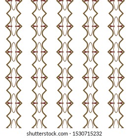 Geometric ornamental vector pattern. Seamless design texture.