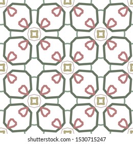 Geometric ornamental vector pattern. Seamless design texture.