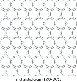 Geometric ornamental vector pattern. Seamless design texture.