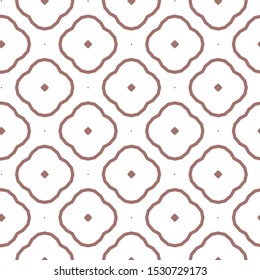 Geometric ornamental vector pattern. Seamless design texture.