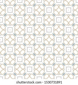 Geometric ornamental vector pattern. Seamless design texture.