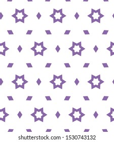 Geometric ornamental vector pattern. Seamless design texture.