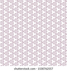Geometric ornamental vector pattern. Seamless design texture.