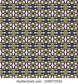 Geometric ornamental vector pattern. Seamless design texture.