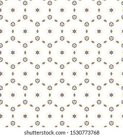 Geometric ornamental vector pattern. Seamless design texture.