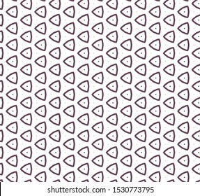 Geometric ornamental vector pattern. Seamless design texture.