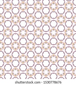 Geometric ornamental vector pattern. Seamless design texture.
