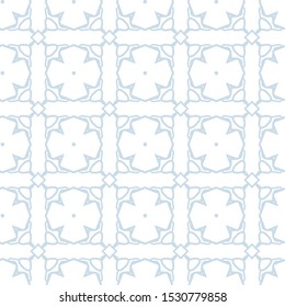 Geometric ornamental vector pattern. Seamless design texture.