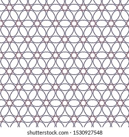 Geometric ornamental vector pattern. Seamless design texture.