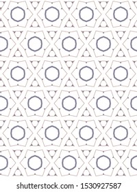 Geometric ornamental vector pattern. Seamless design texture.