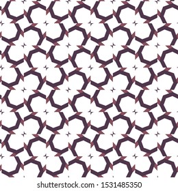 Geometric ornamental vector pattern. Seamless design texture.