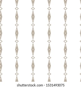 Geometric ornamental vector pattern. Seamless design texture.