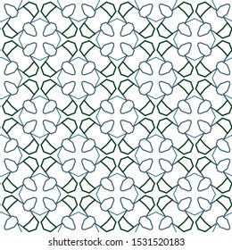 Geometric ornamental vector pattern. Seamless design texture.