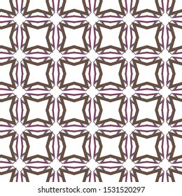 Geometric ornamental vector pattern. Seamless design texture.