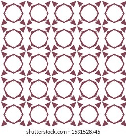 Geometric ornamental vector pattern. Seamless design texture.