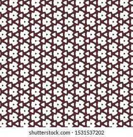 Geometric ornamental vector pattern. Seamless design texture.
