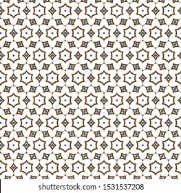 Geometric ornamental vector pattern. Seamless design texture.