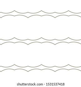 Geometric ornamental vector pattern. Seamless design texture.