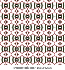 Geometric ornamental vector pattern. Seamless design texture.