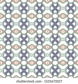 Geometric ornamental vector pattern. Seamless design texture.
