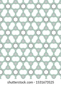 Geometric ornamental vector pattern. Seamless design texture.