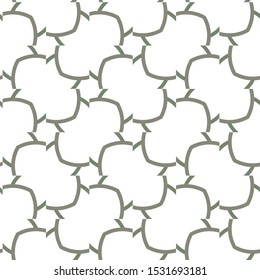 Geometric ornamental vector pattern. Seamless design texture.