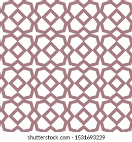 Geometric ornamental vector pattern. Seamless design texture.