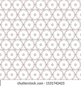 Geometric ornamental vector pattern. Seamless design texture.