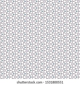 Geometric ornamental vector pattern. Seamless design texture.