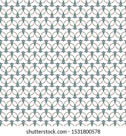Geometric ornamental vector pattern. Seamless design texture.
