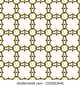 Geometric ornamental vector pattern. Seamless design texture.