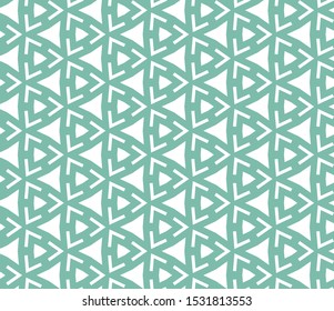 Geometric ornamental vector pattern. Seamless design texture.