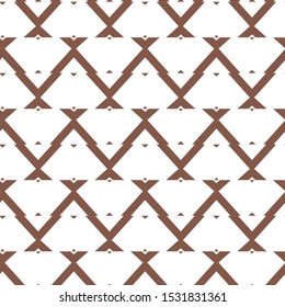 Geometric ornamental vector pattern. Seamless design texture.