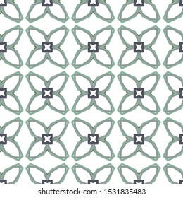 Geometric ornamental vector pattern. Seamless design texture.