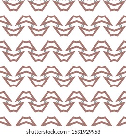 Geometric ornamental vector pattern. Seamless design texture.