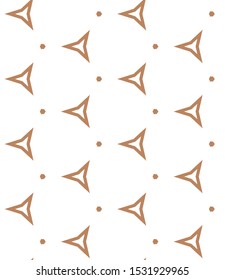 Geometric ornamental vector pattern. Seamless design texture.