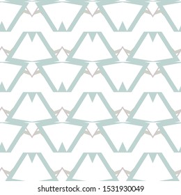 Geometric ornamental vector pattern. Seamless design texture.