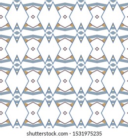 Geometric ornamental vector pattern. Seamless design texture.