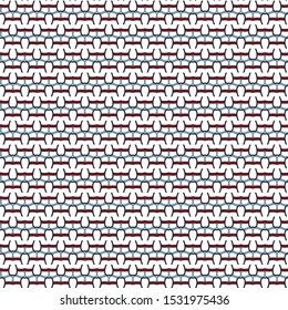 Geometric ornamental vector pattern. Seamless design texture.