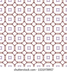 Geometric ornamental vector pattern. Seamless design texture.