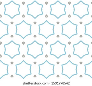 Geometric ornamental vector pattern. Seamless design texture.
