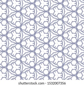Geometric ornamental vector pattern. Seamless design texture.