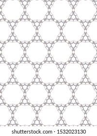 Geometric ornamental vector pattern. Seamless design texture.